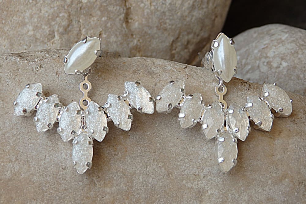 Elegant Bridal Ear Jacket Earrings for the Perfect Look