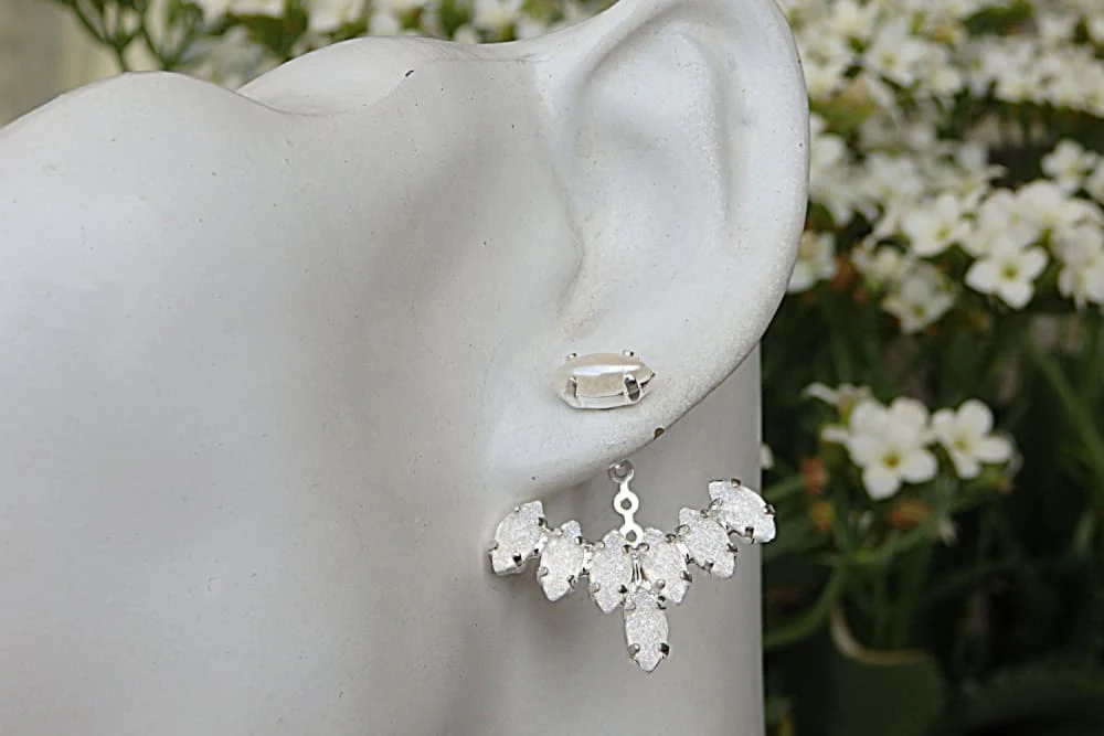 Elegant Bridal Ear Jacket Earrings for the Perfect Look