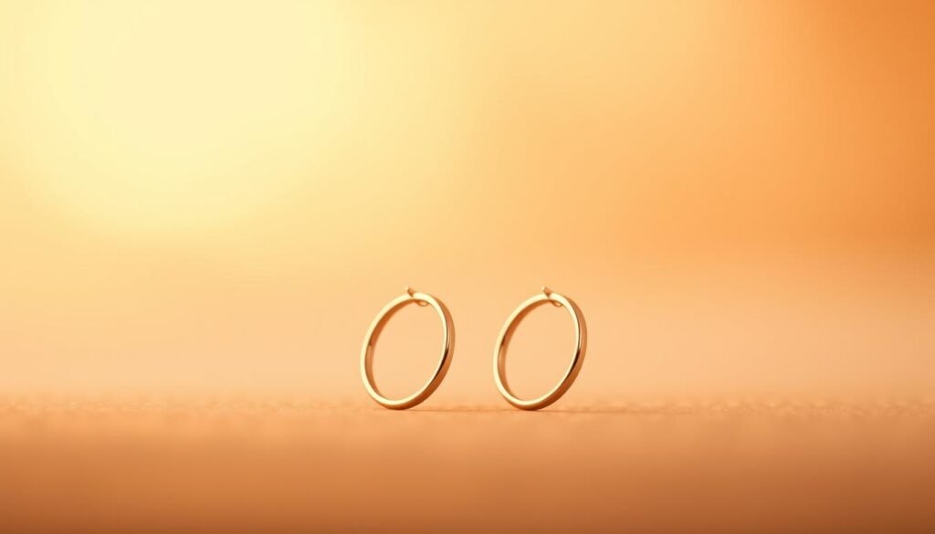 Rose Gold Earrings