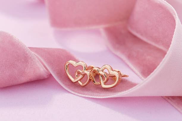 Rose Gold Earrings