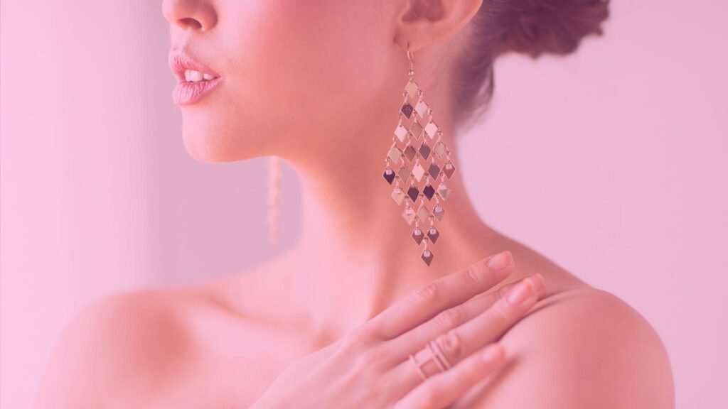 Flat Back Earrings